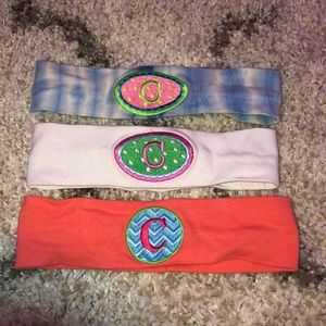 Set of 3 (C) headbands